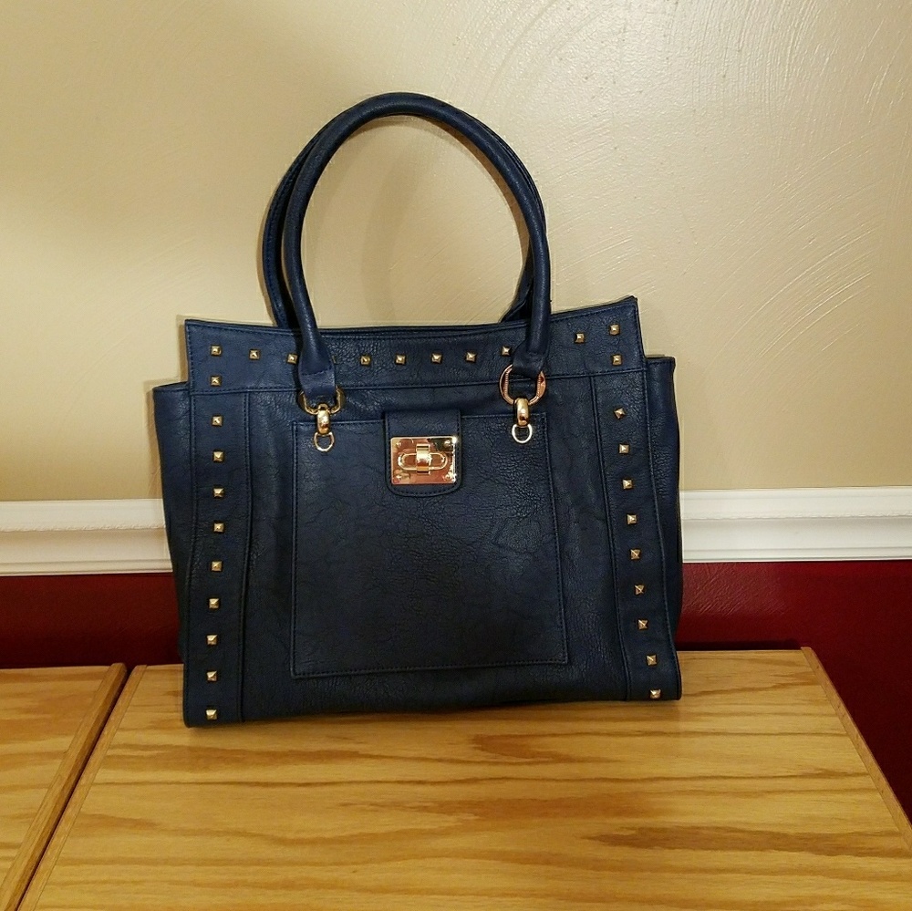 Segolene Paris Navy Blue Tote - New